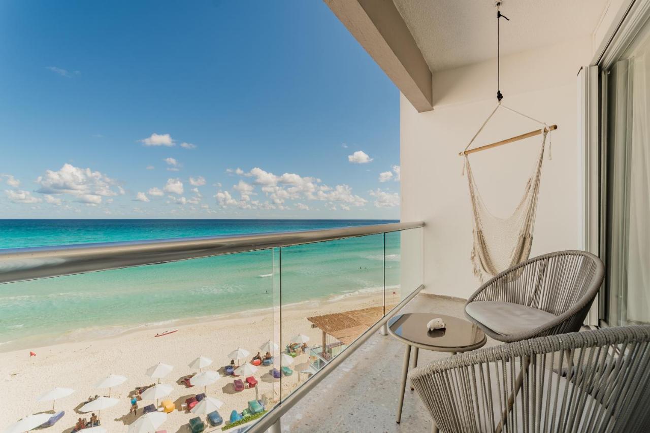 *Turquoise Escape- Beachfront Studio By Casa Paraiso* Κανκούν Εξωτερικό φωτογραφία
