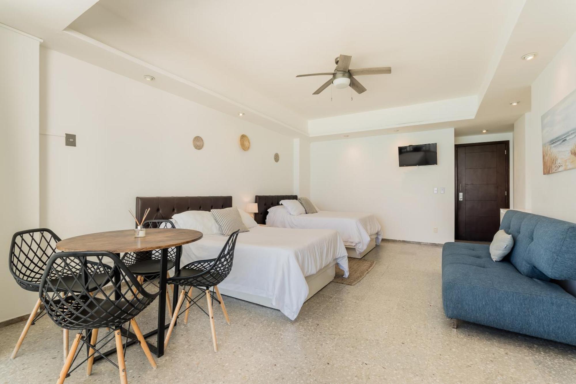 *Turquoise Escape- Beachfront Studio By Casa Paraiso* Κανκούν Εξωτερικό φωτογραφία