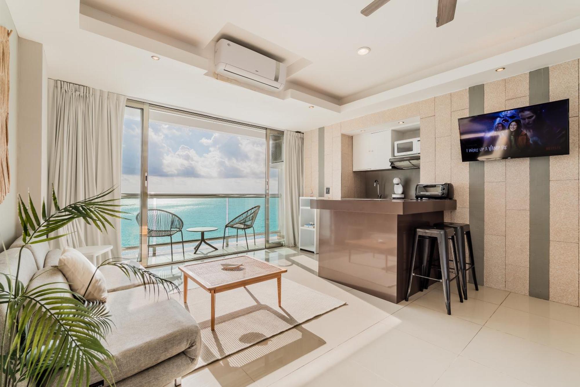 *Turquoise Escape- Beachfront Studio By Casa Paraiso* Κανκούν Εξωτερικό φωτογραφία