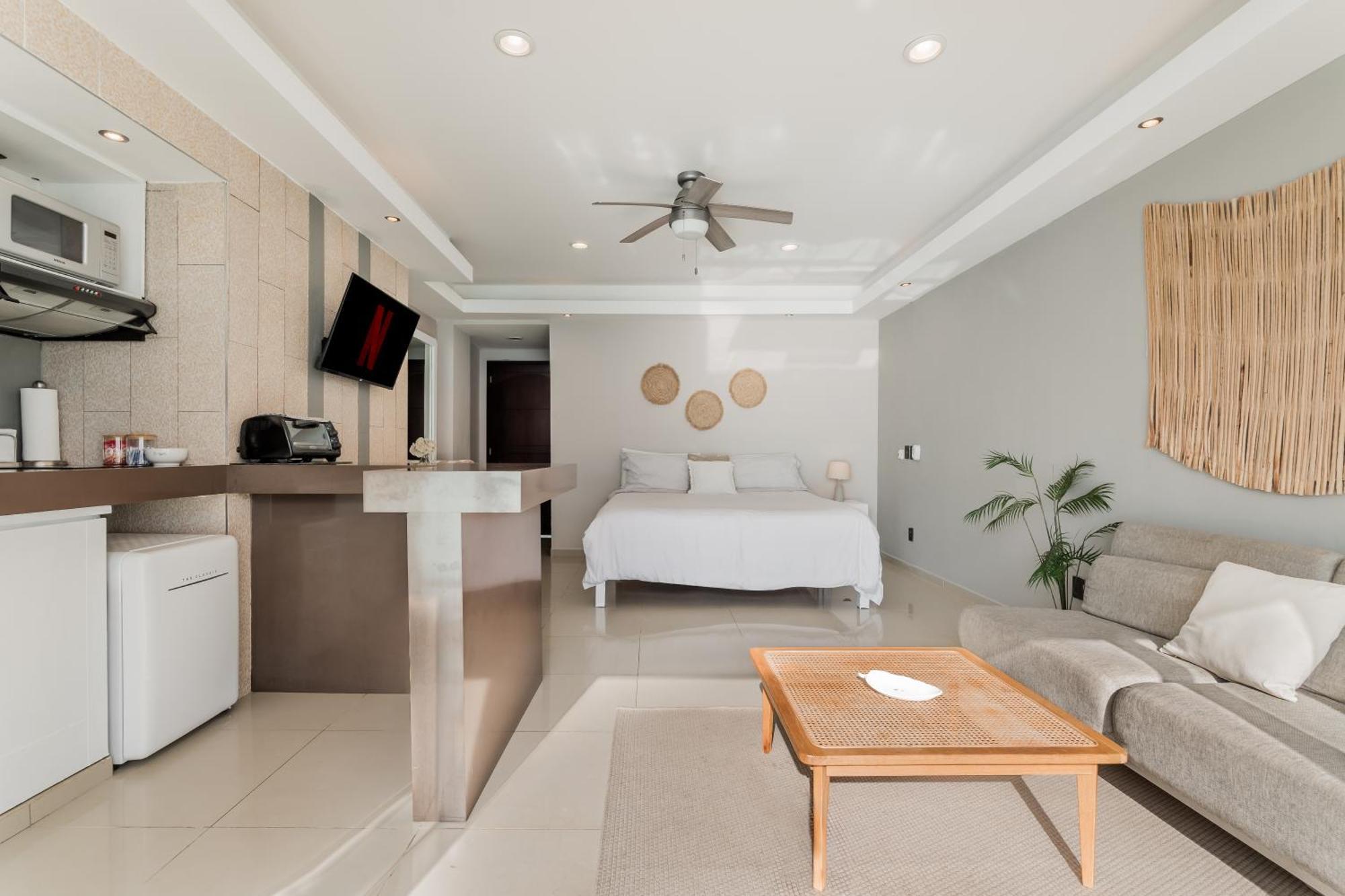 *Turquoise Escape- Beachfront Studio By Casa Paraiso* Κανκούν Εξωτερικό φωτογραφία